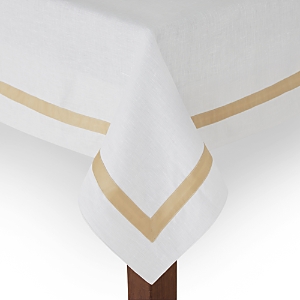 Matouk Lowell Tablecloth, 70 X 144 In Champagne