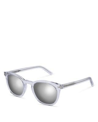 Saint Laurent - Men's Retro Thin Square Sunglasses, 49mm