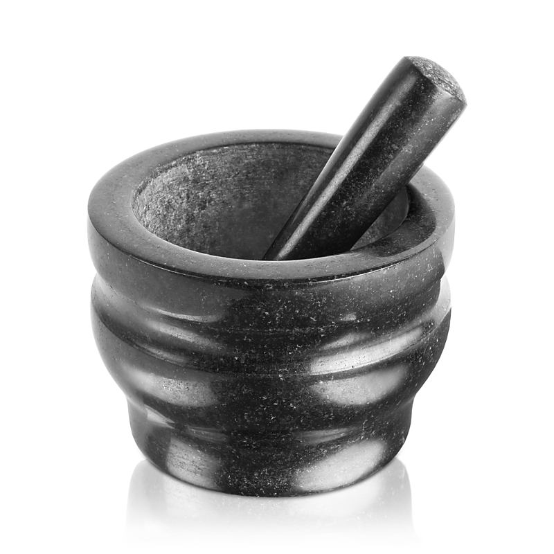 Cole & Mason Worcester Granite Mortar & Pestle Set 8-Pound Black, Incomplete
