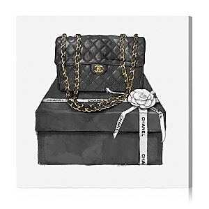 Oliver Gal Boxed Beauty Wall Art, 16 X 16 In Black