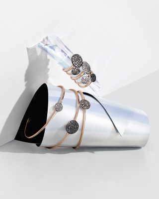 Sabbia Ring with Diamonds in 18K Rose Gold