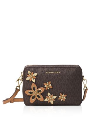 michael kors flowers purse