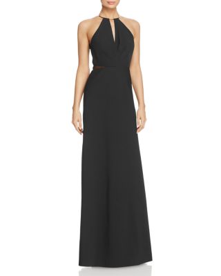 JS Collections Necklace Cutout Gown Exclusive Bloomingdale s