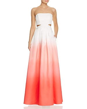 DECODE 1.8 OMBRE CUTOUT GOWN,183495
