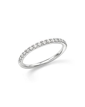 Bloomingdale's - Diamond Micro-Pave Stack Ring in 14K White Gold, .25 ct. t.w. - 100% Exclusive