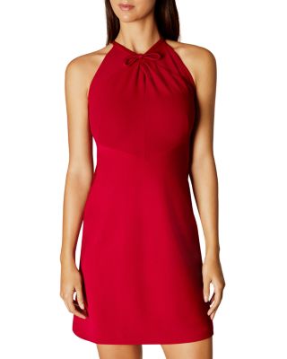 karen millen bow front dress