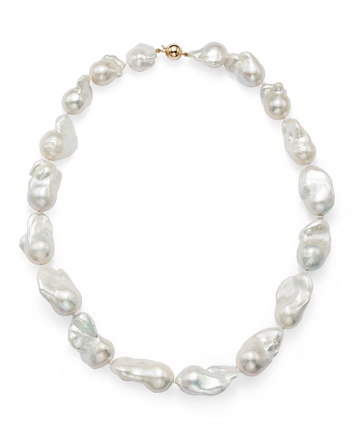Bloomingdale's Baroque Cultured Freshwater Pearl Necklace, 22