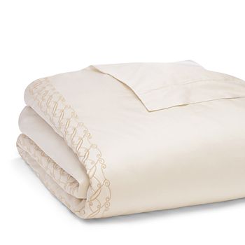Pratesi Riccioli Embroidered Duvet Cover Queen 100 Exclusive