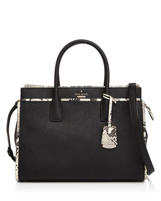 kate spade snakeskin tote