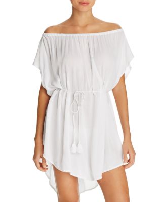 Echo - Seaside Off-The-Shoulder Caftan