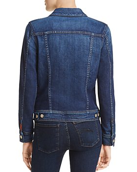 7 For All Mankind Girls Denim with Sweater Sleeve Jacket 