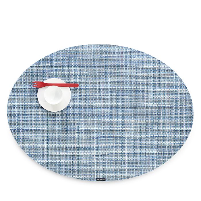 Chilewich Mini Basketweave Oval Placemat Bloomingdale's