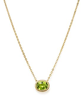 Bloomingdale's - Gemstone Pendant Necklace in 14K Yellow Gold, 18" - 100% Exclusive
