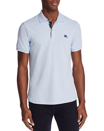 Burberry Hatley Camouflage Trim Regular Fit Polo Shirt | Bloomingdale's
