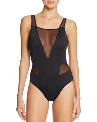 kenneth cole wireless push up one piece