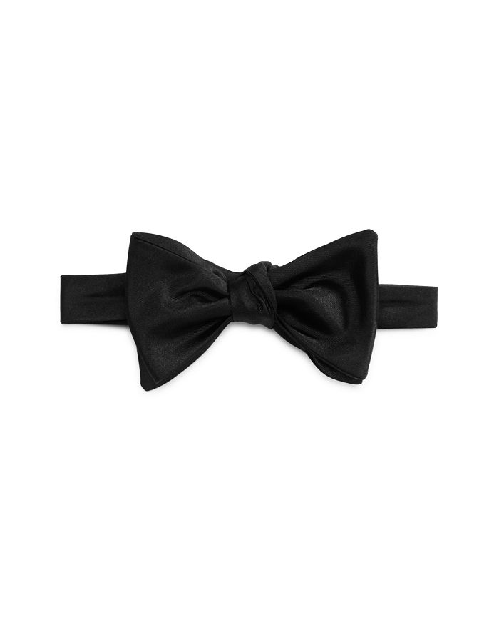 Hugo Boss Formal Silk Self Tied Bow Tie In Black