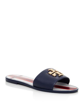 red tory burch jelly sandals