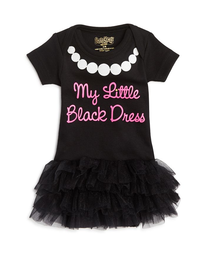 Little black dress onesie for baby girl store