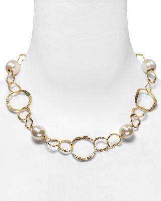 majorica baroque pearl necklace