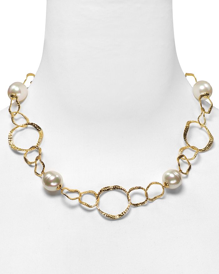 Majorica baroque pearl necklace on sale
