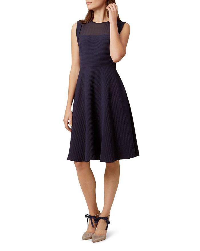 HOBBS LONDON Gillian Ribbed Dress Bloomingdale s
