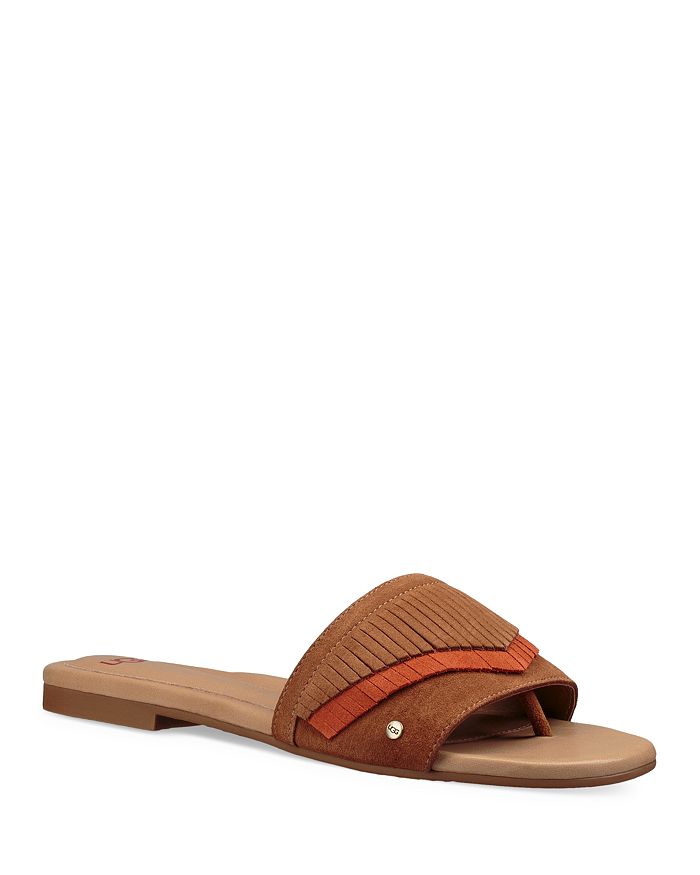 Ugg fringe sandals discount