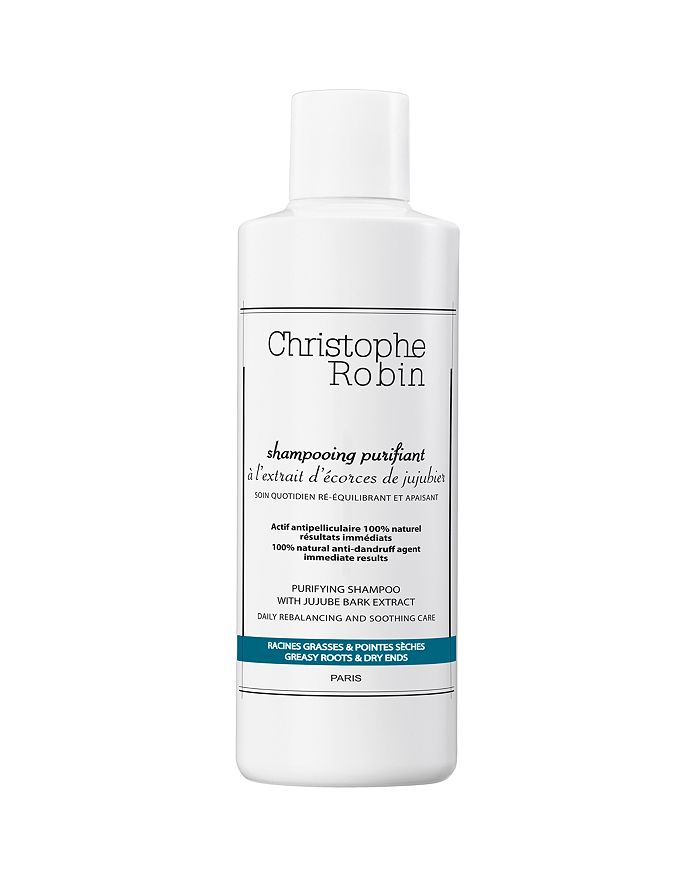 Christophe Robin Purifying Shampoo With Jujube Bark Extract Bloomingdale S Daily purifying shampoo, enriched with a new 100% of natural origin active ingredient. bloomingdale s