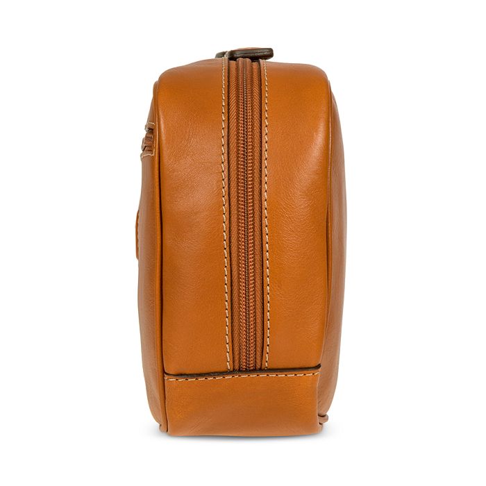 Shop Bric's Life Pelle Traditional Leather Toiletry Kit In Cognac