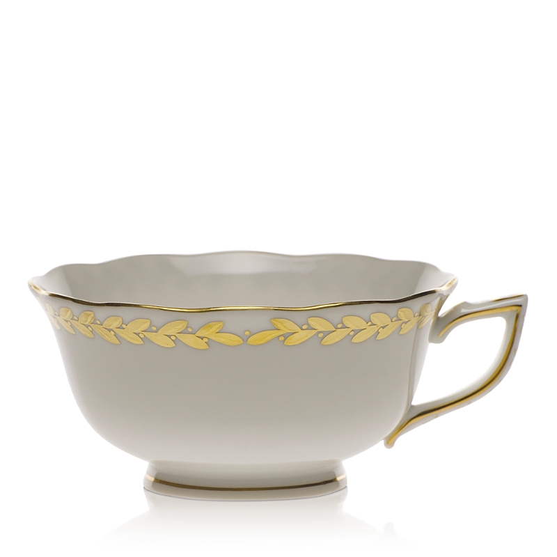 Herend Golden Laurel Teacup In Gold