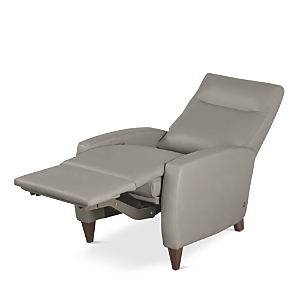 Shop American Leather Eva Comfort Recliner In Dolce Pewter