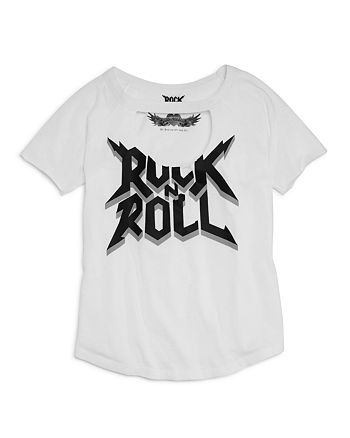 So Nikki Girls Rock N Roll Tee Big Kid Bloomingdale S