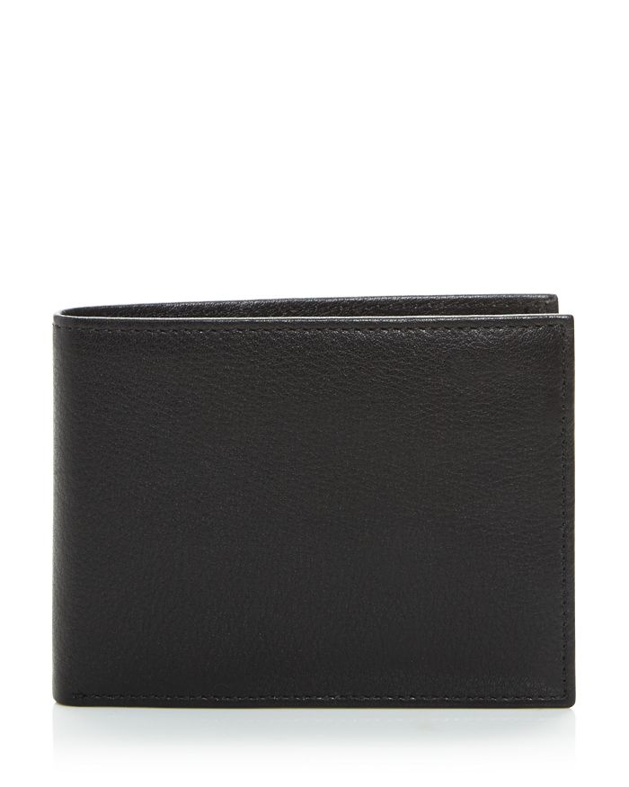 The Men's Store at Bloomingdale's RFID-Protected Pebble Leather Bi-Fold ...