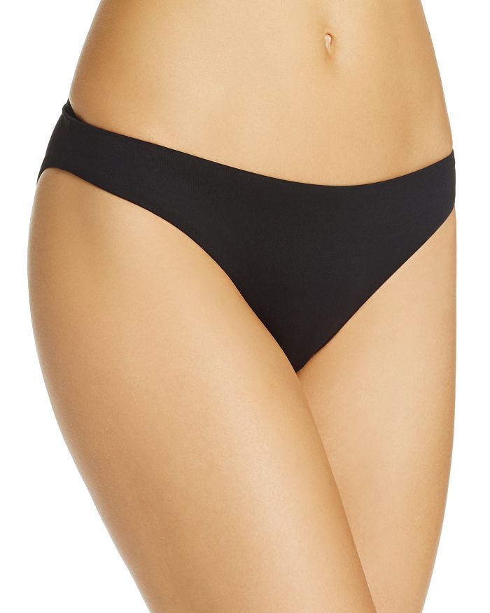 Shop Eberjey So Solid Annia Bikini Bottom In Black