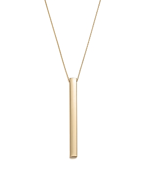 14K Yellow Gold Bar Pendant Necklace, 18 - 100% Exclusive