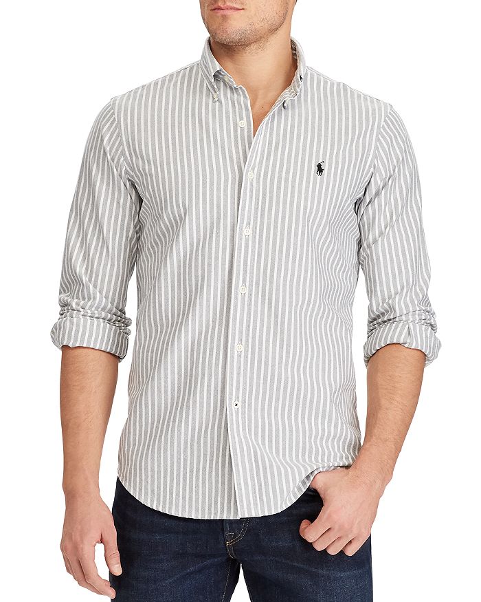 Polo Ralph Lauren Stripe Classic Fit Button-Down Shirt | Bloomingdale's