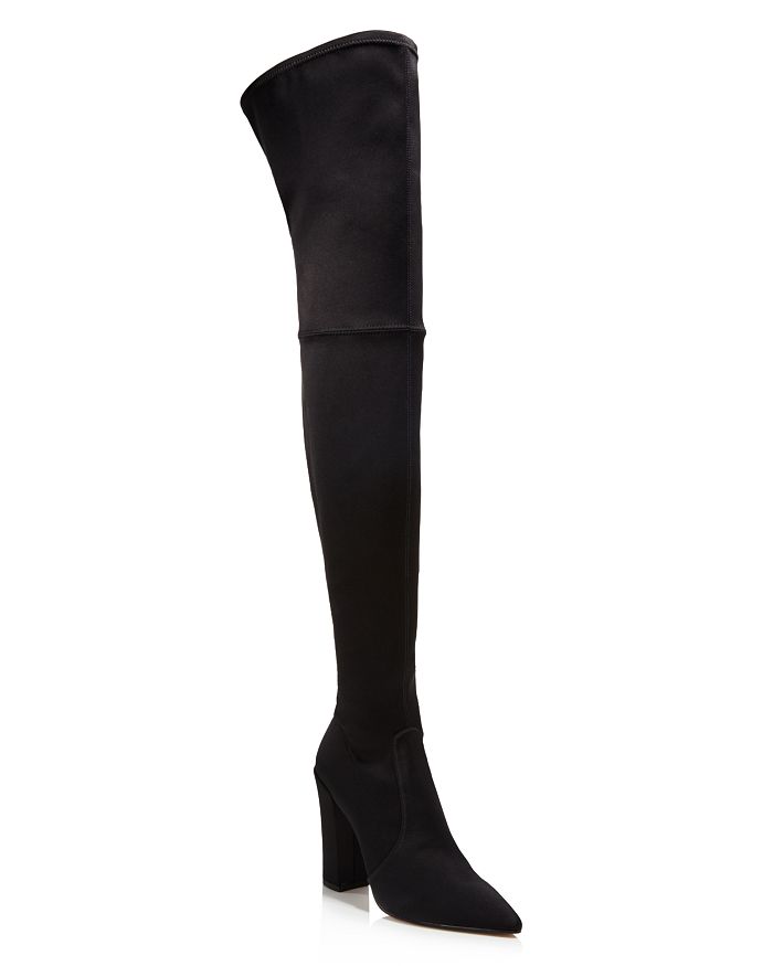 Dolce Vita - Women's Ellis Satin Over-the-Knee Boots - 100% Exclusive