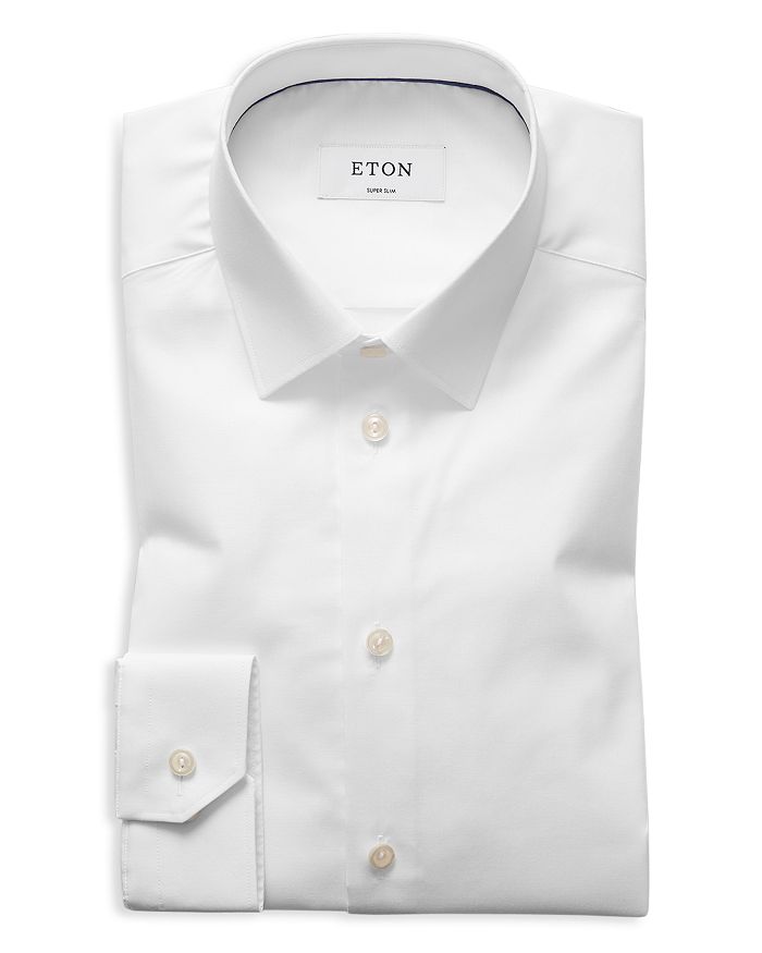 Eton of Sweden Twill Slim Fit Basic Dress Shirt | Bloomingdale's
