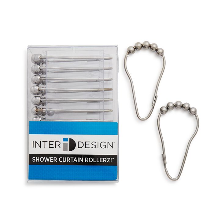 InterDesign Shower Curtain Roller Hooks, Set of 12 Bloomingdale's