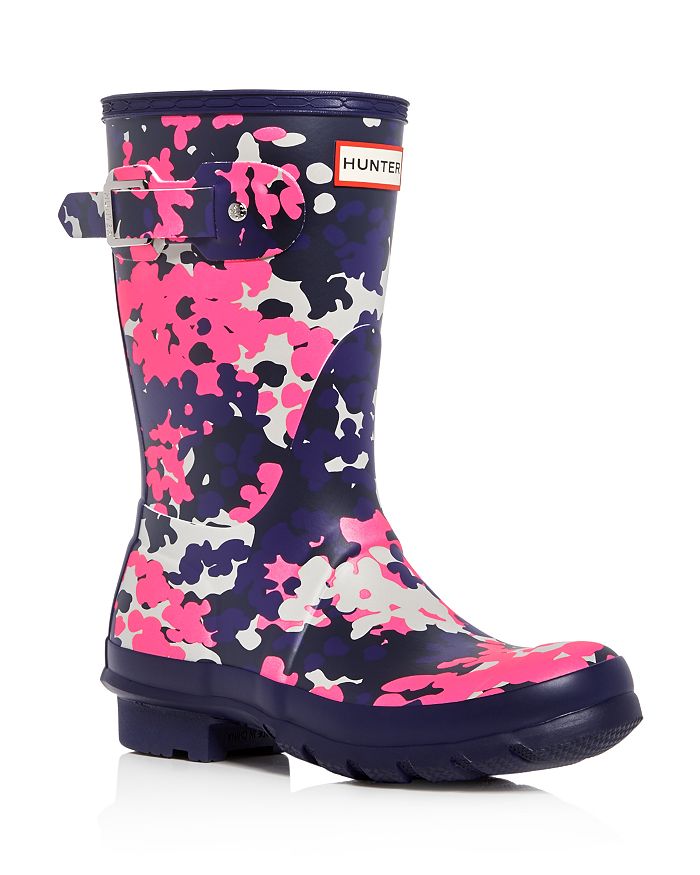 Short matte rain shop boots