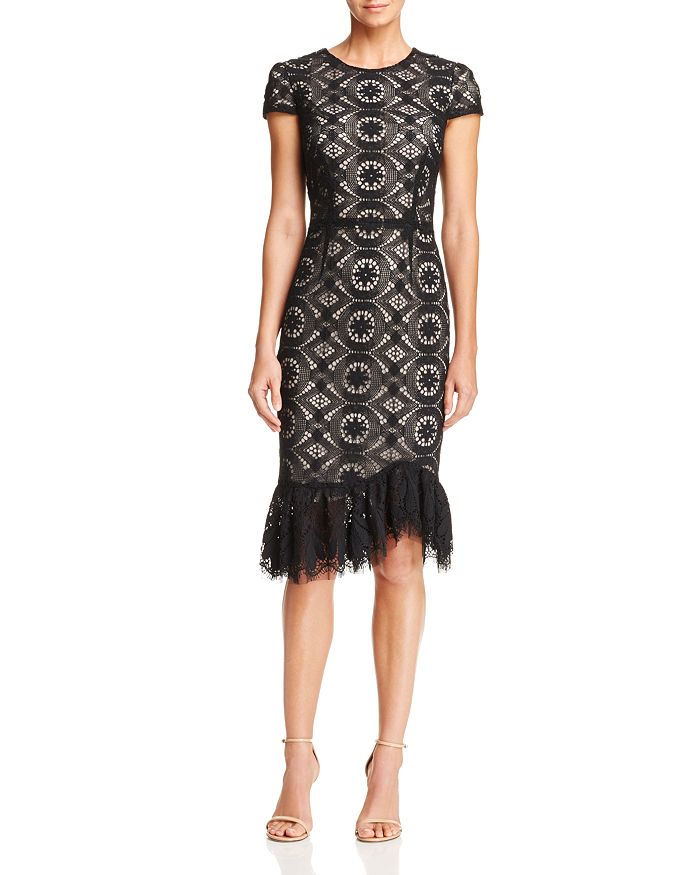 Betsey johnson hot sale lace sheath dress