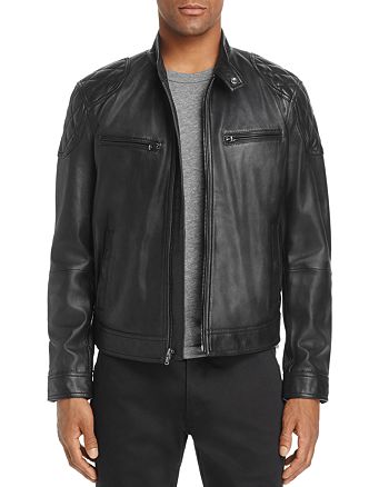 Michael Bastian Leather Moto Jacket - 100% Exclusive | Bloomingdale's