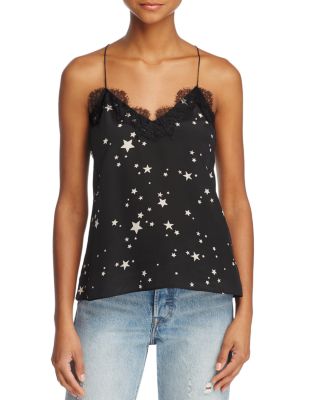 CAMI NYC Star Print Racerback Top Bloomingdale s