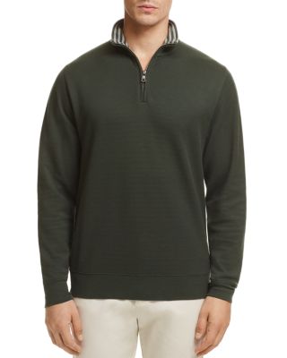 brooks brothers quarter zip sweater