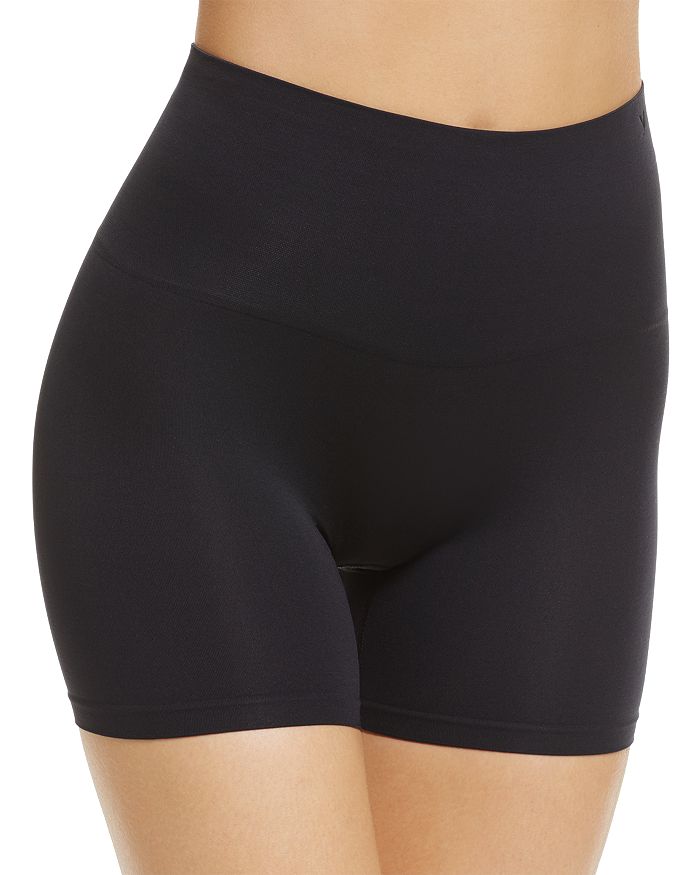 Shop Yummie Ultralight Seamless Shorts In Black