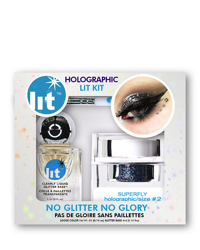 Lit Cosmetics Glitter Pigment Lit Kit In Superfly