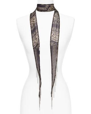 Chan Luu Star Bandana Print Skinny Scarf Bloomingdale s