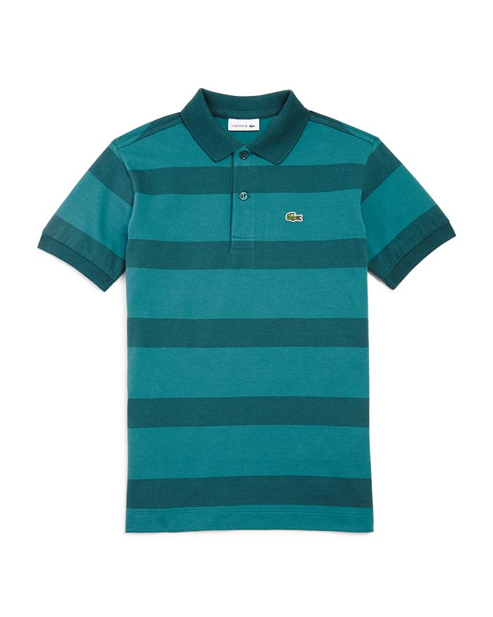Lacoste Boys' Striped Jersey Polo Shirt - Little Kid, Big Kid ...