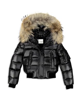 sam bomber jacket with fur