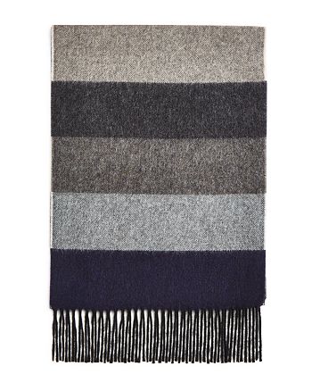 The Men's Store at Bloomingdale's - Block-Stripe Cashmere Scarf - 100% Exclusive