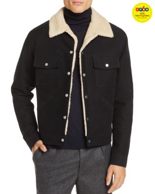 Sandro 2025 sherpa jacket